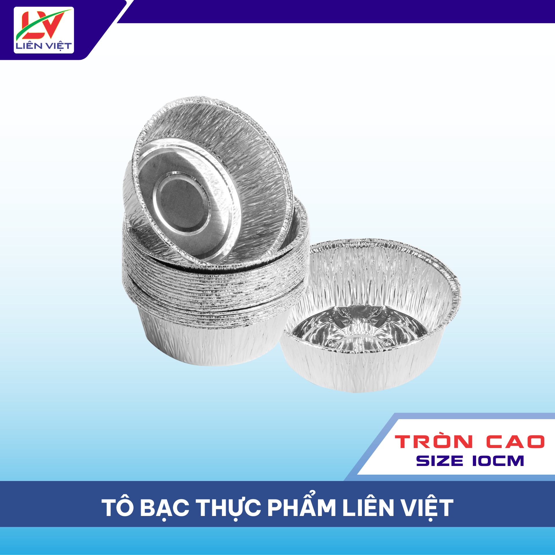Chén Bạc Tròn Size 10cm